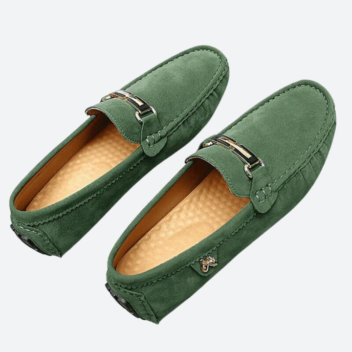 Formentera Suede Moccasins