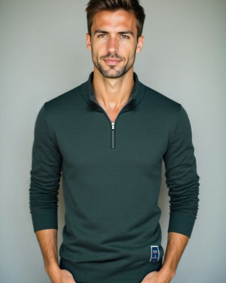 Frederik™ | Sweatshirt com Zíper