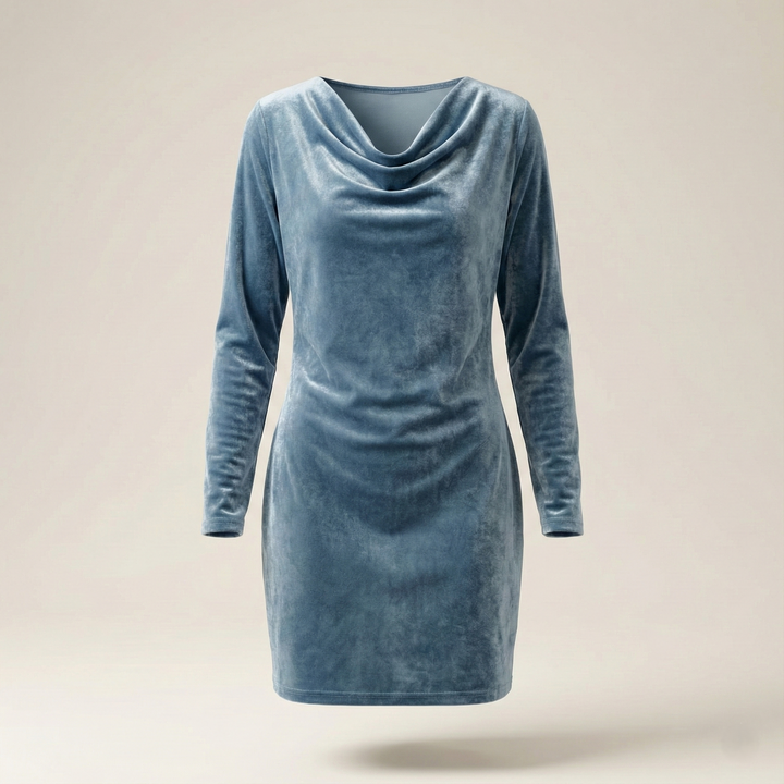 Alix | Elegante Vestido de Veludo