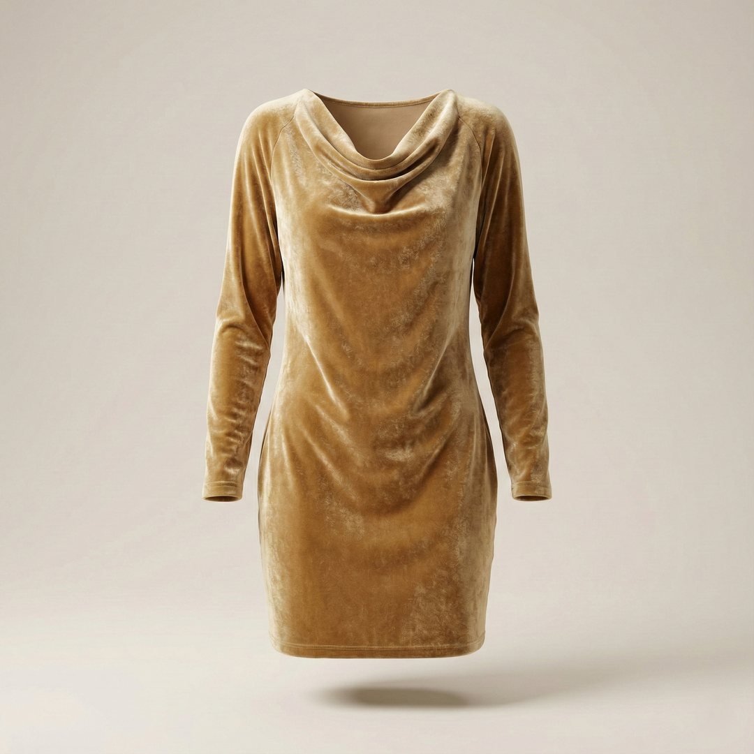 Alix | Elegante Vestido de Veludo