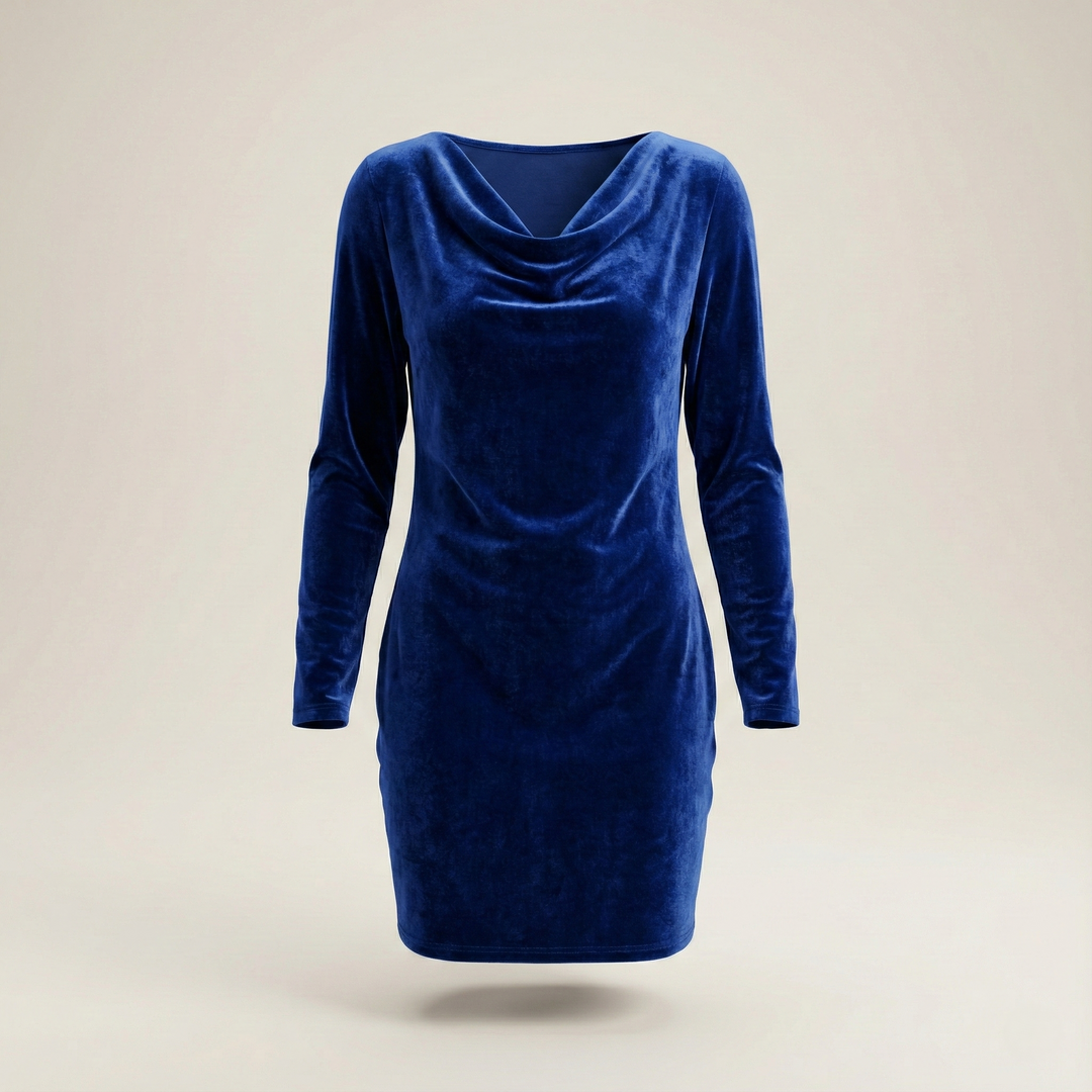 Alix | Elegante Vestido de Veludo