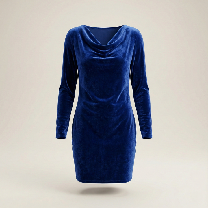 Alix | Elegante Vestido de Veludo