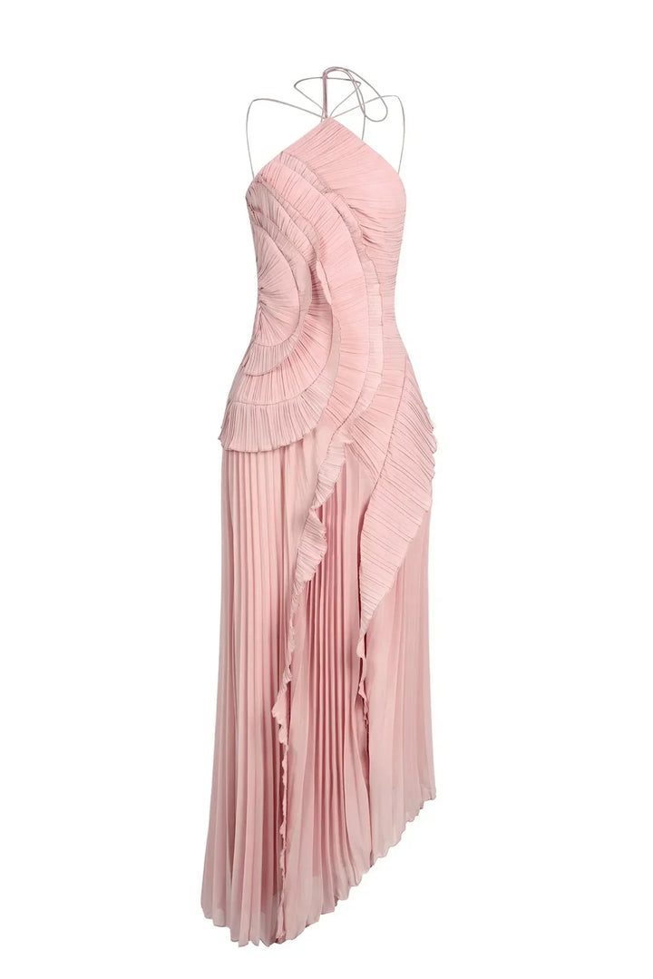 Eliza | Vestido Maxi Elegante com Babados para Mulheres