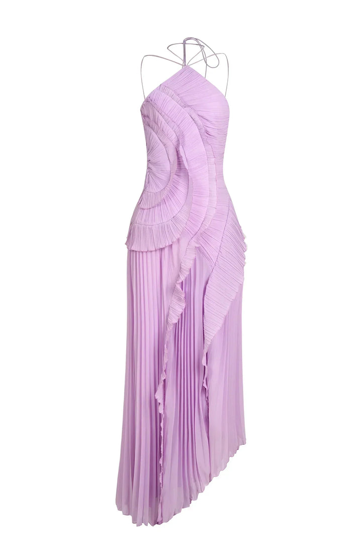 Eliza | Vestido Maxi Elegante com Babados para Mulheres