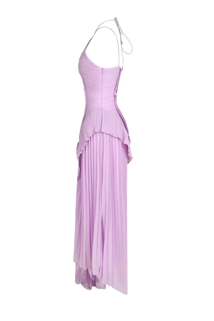 Eliza | Vestido Maxi Elegante com Babados para Mulheres