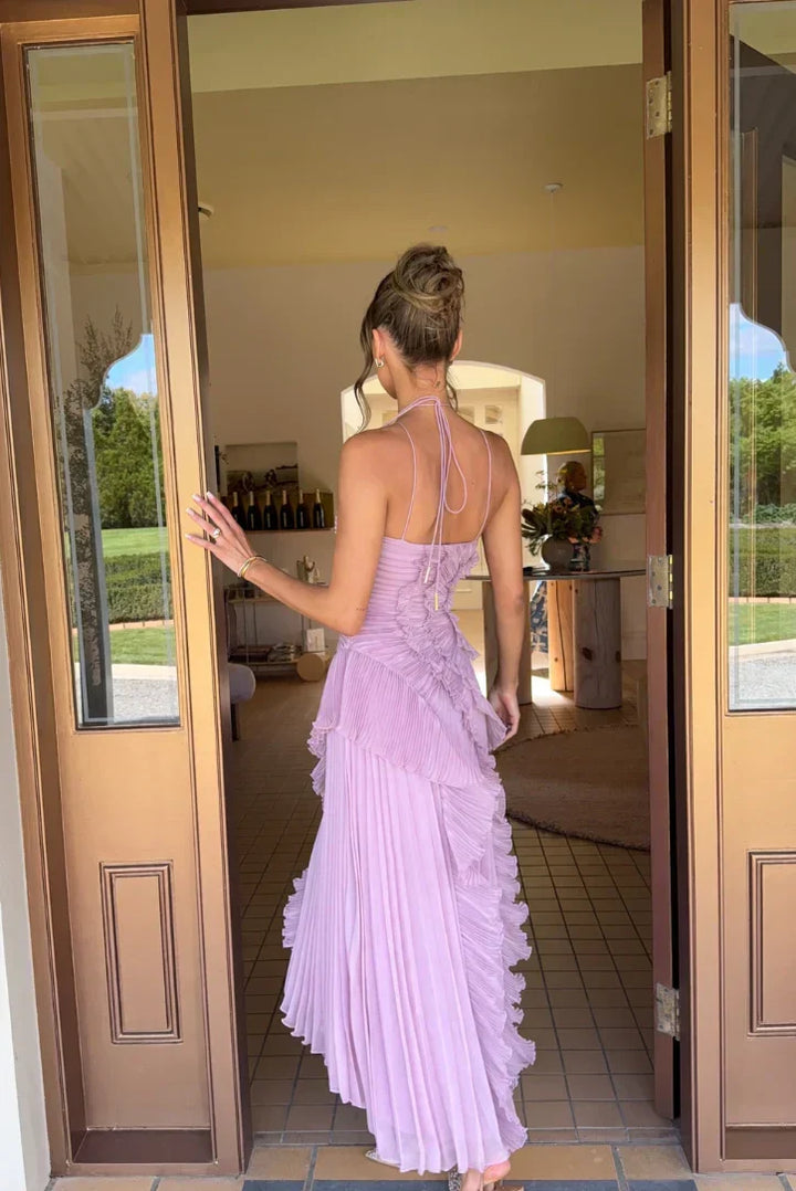 Eliza | Vestido Maxi Elegante com Babados para Mulheres