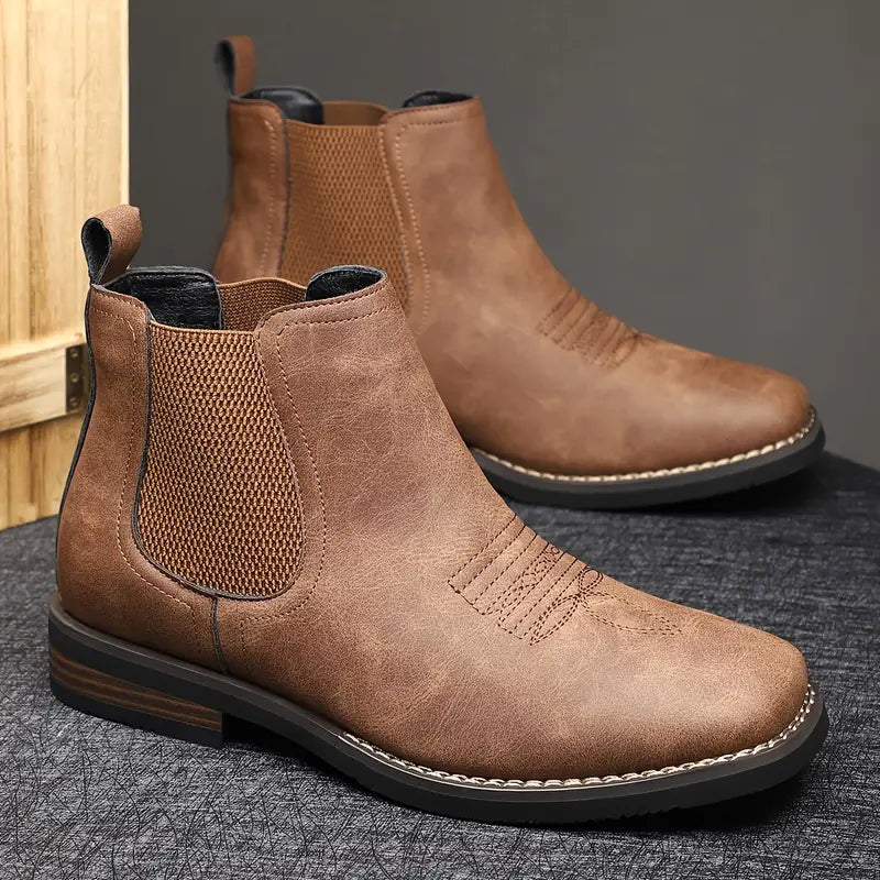 Henrik™ | Botas Clássicas de Couro Masculinas
