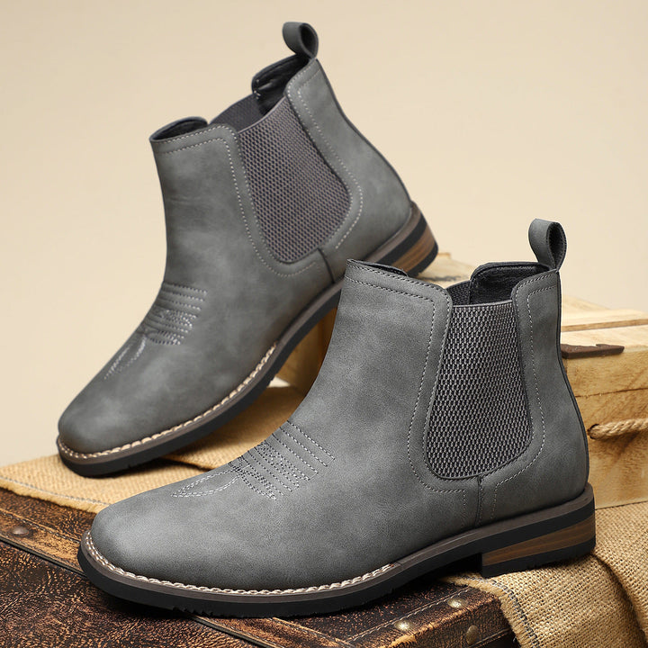 Henrik™ | Botas Clássicas de Couro Masculinas