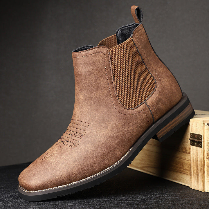 Henrik™ | Botas Clássicas de Couro Masculinas