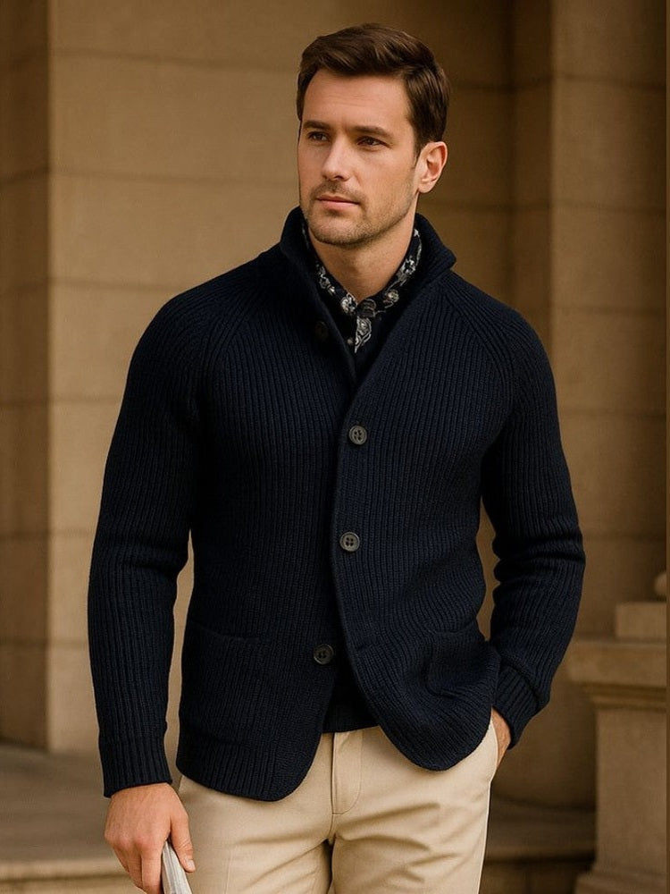 Henrik™ | Pullover com Fecho de Botões