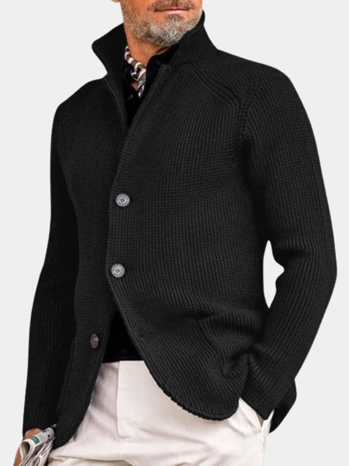 Henrik™ | Pullover com Fecho de Botões