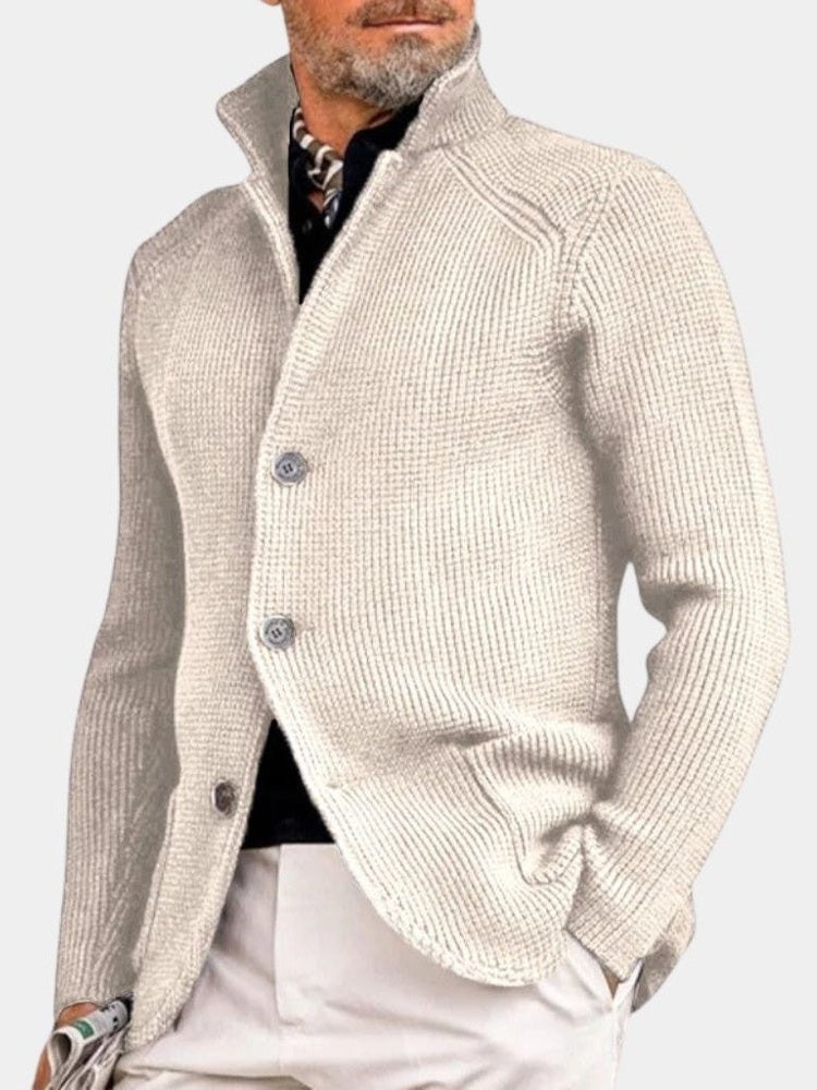Henrik™ | Pullover com Fecho de Botões