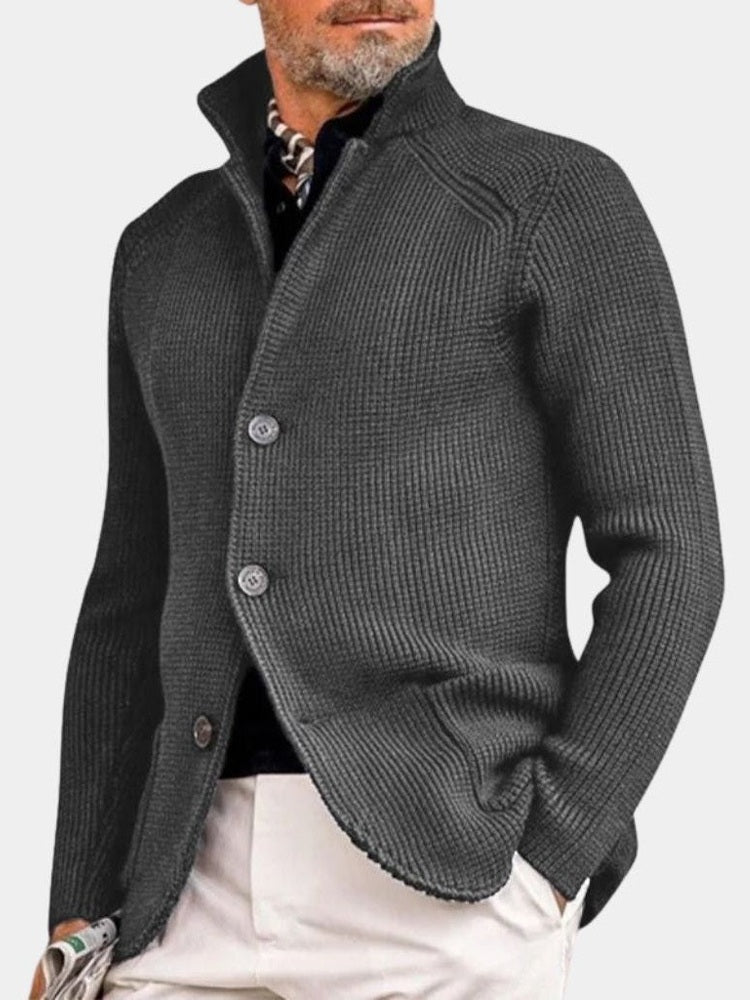 Henrik™ | Pullover com Fecho de Botões