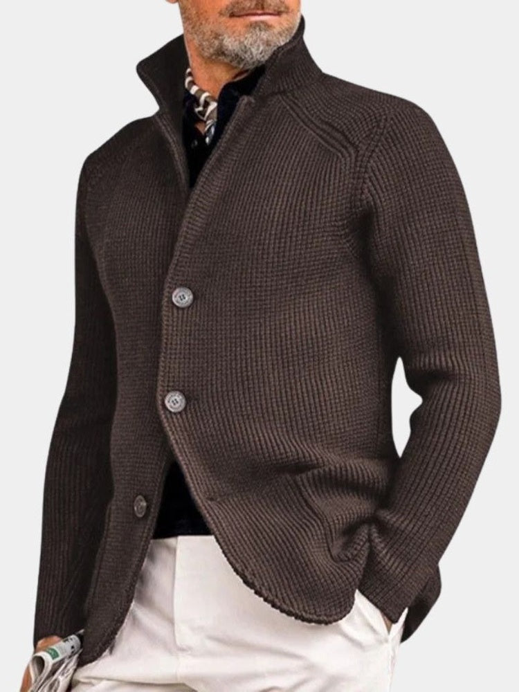 Henrik™ | Pullover com Fecho de Botões