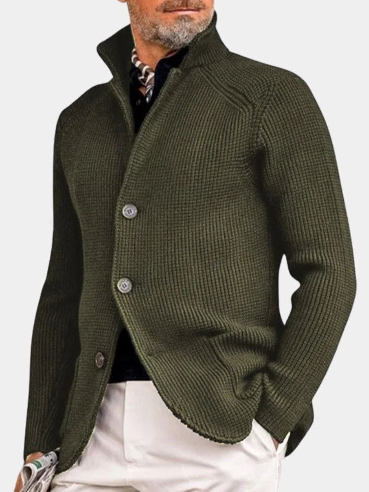 Henrik™ | Pullover com Fecho de Botões