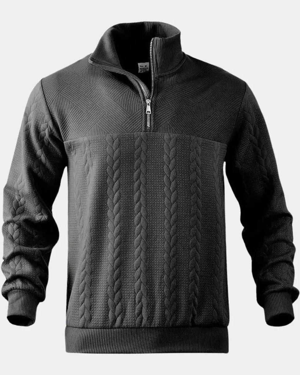Henry™ | Pullover com Colarinho