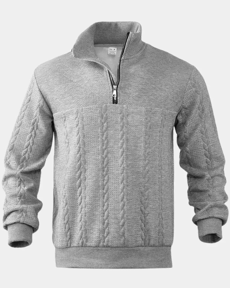 Henry™ | Pullover com Colarinho