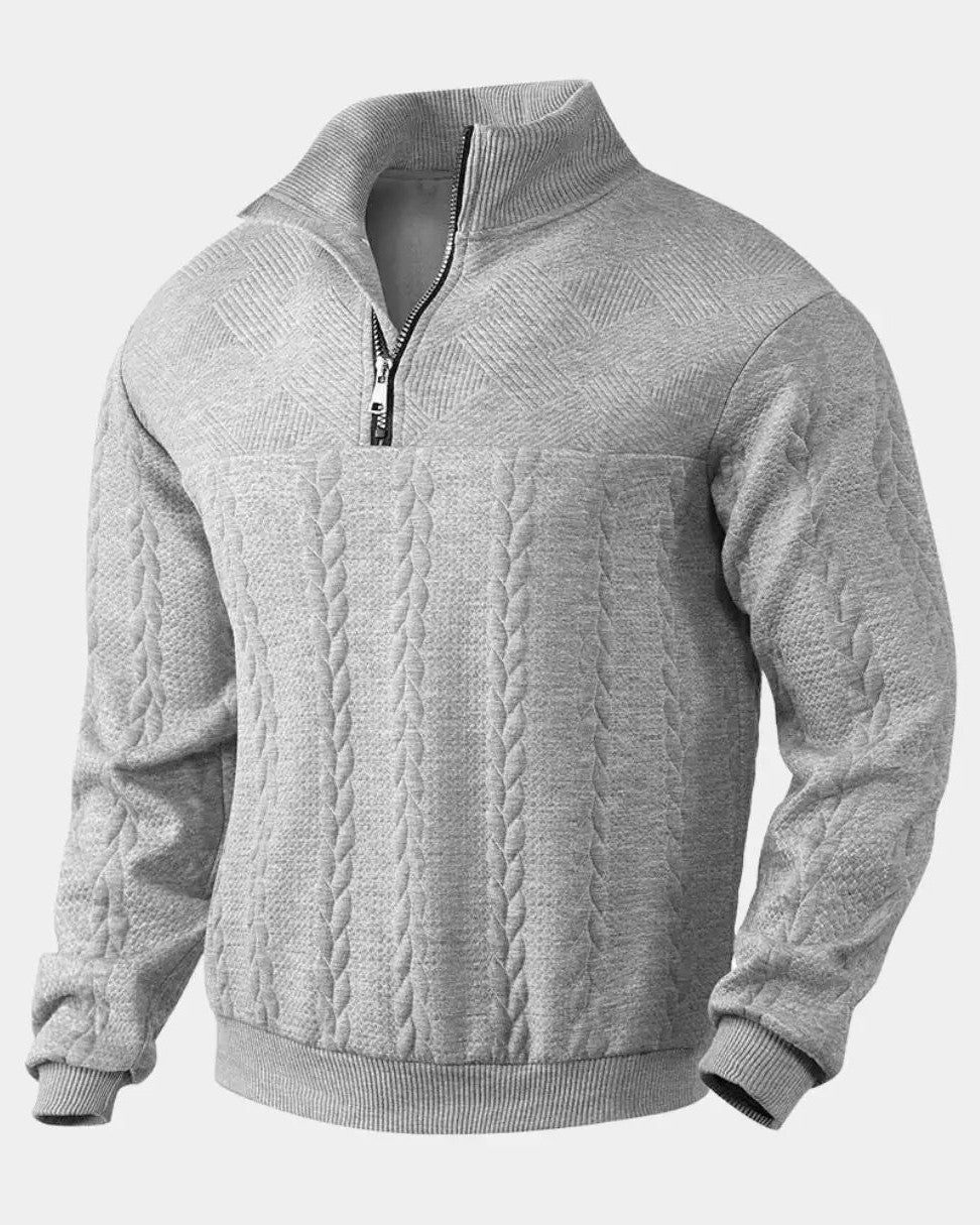Henry™ | Pullover com Colarinho