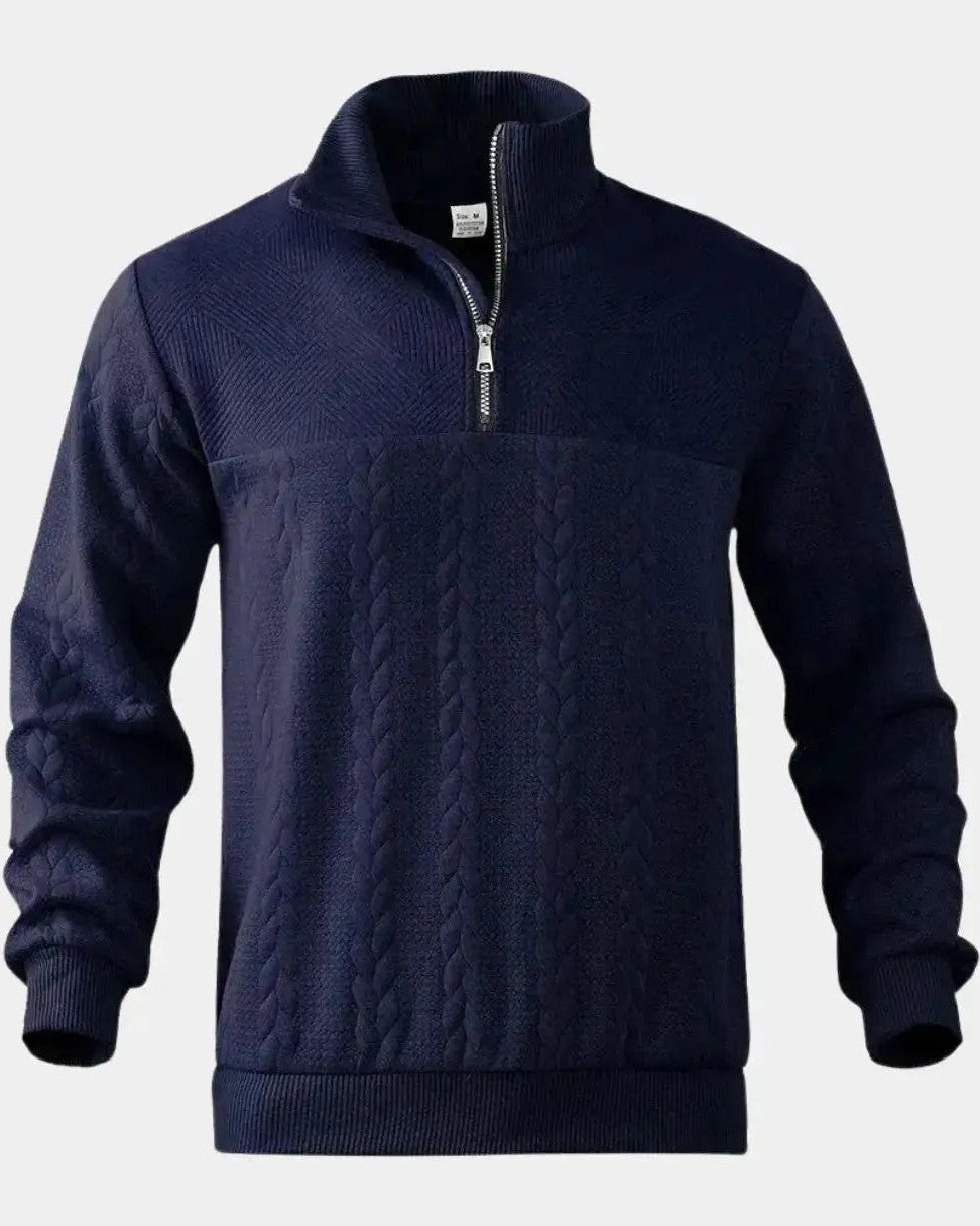 Henry™ | Pullover com Colarinho