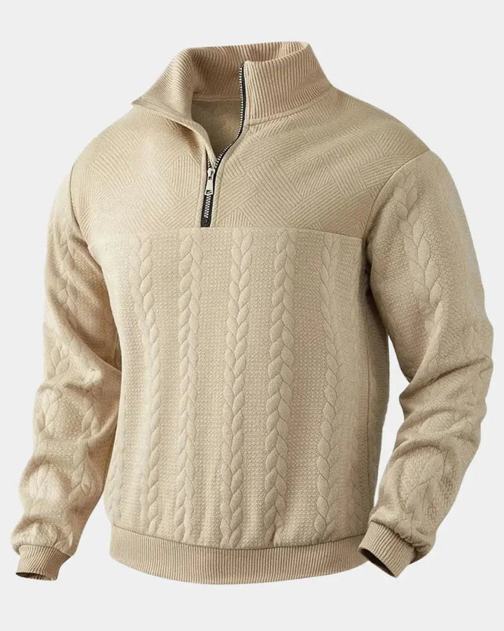 Henry™ | Pullover com Colarinho