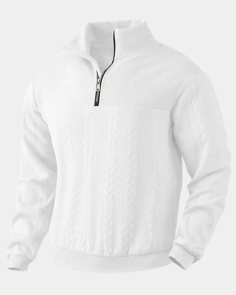 Henry™ | Pullover com Colarinho