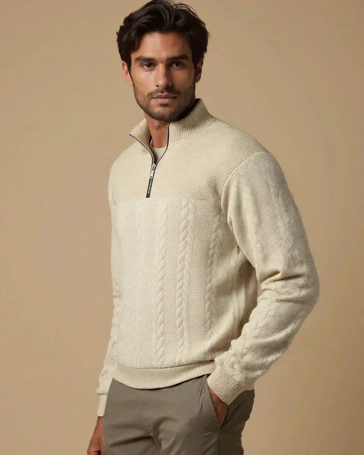 Henry™ | Pullover com Colarinho