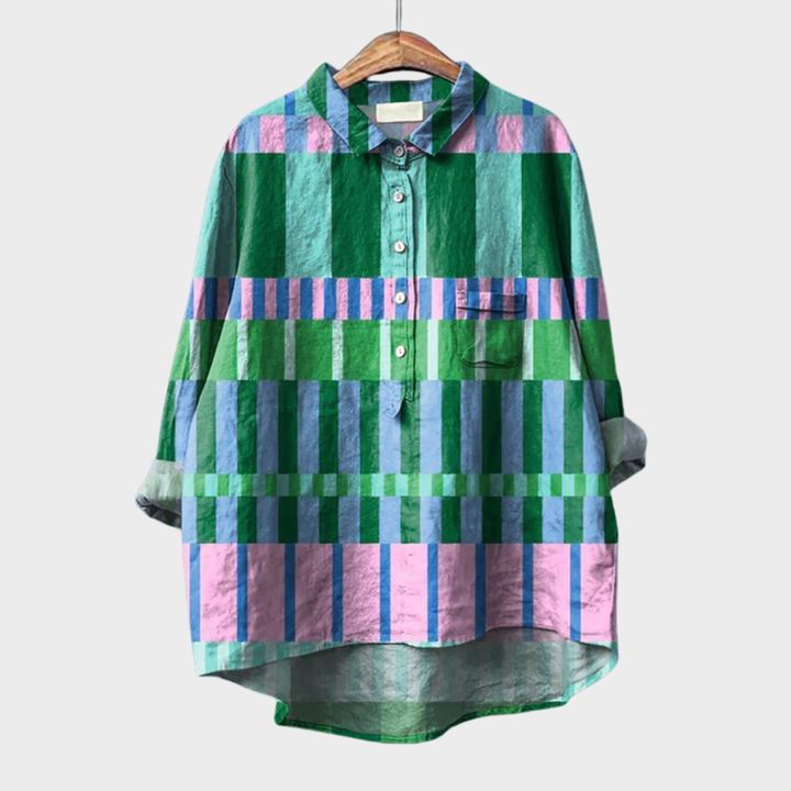 Âmbar | Blusa de Linho Elegante para o Verão