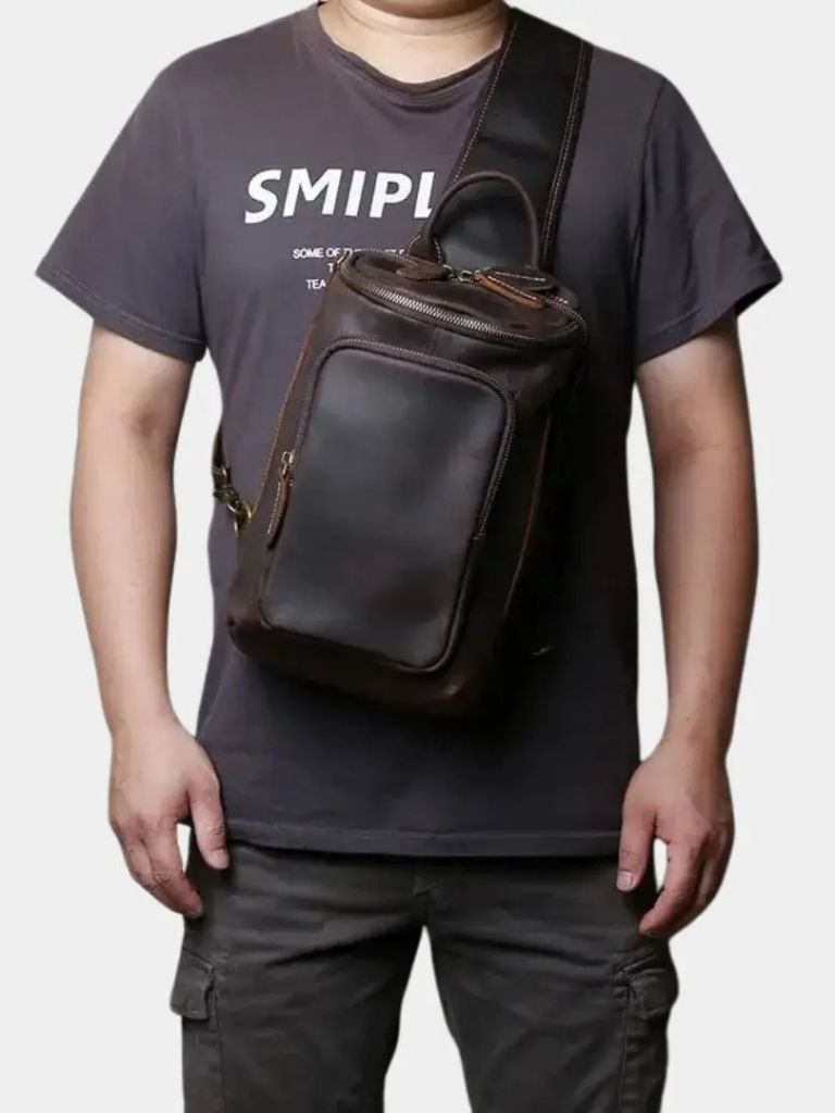 Jakob™ | Bolsa Estilo Caixa Moderna
