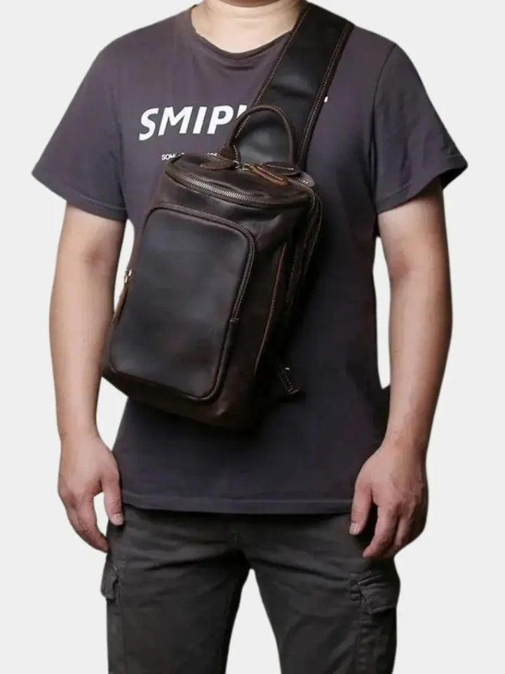 Jakob™ | Bolsa Estilo Caixa Moderna