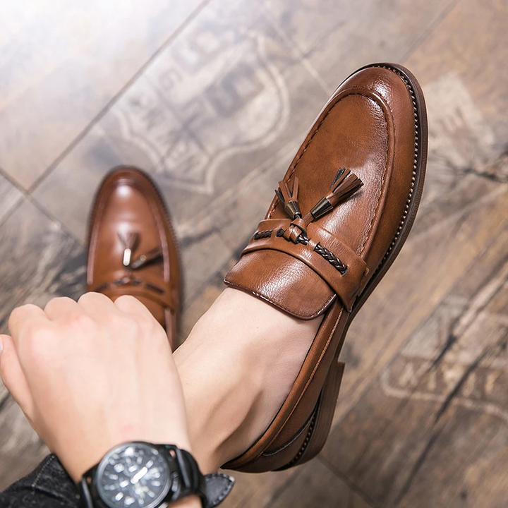 Botins de couro para meninas