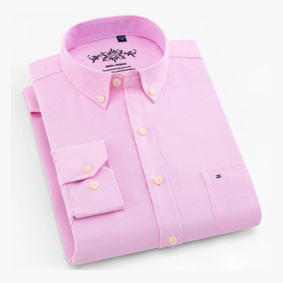 Liam™ | Elegante Camisa de Algodão
