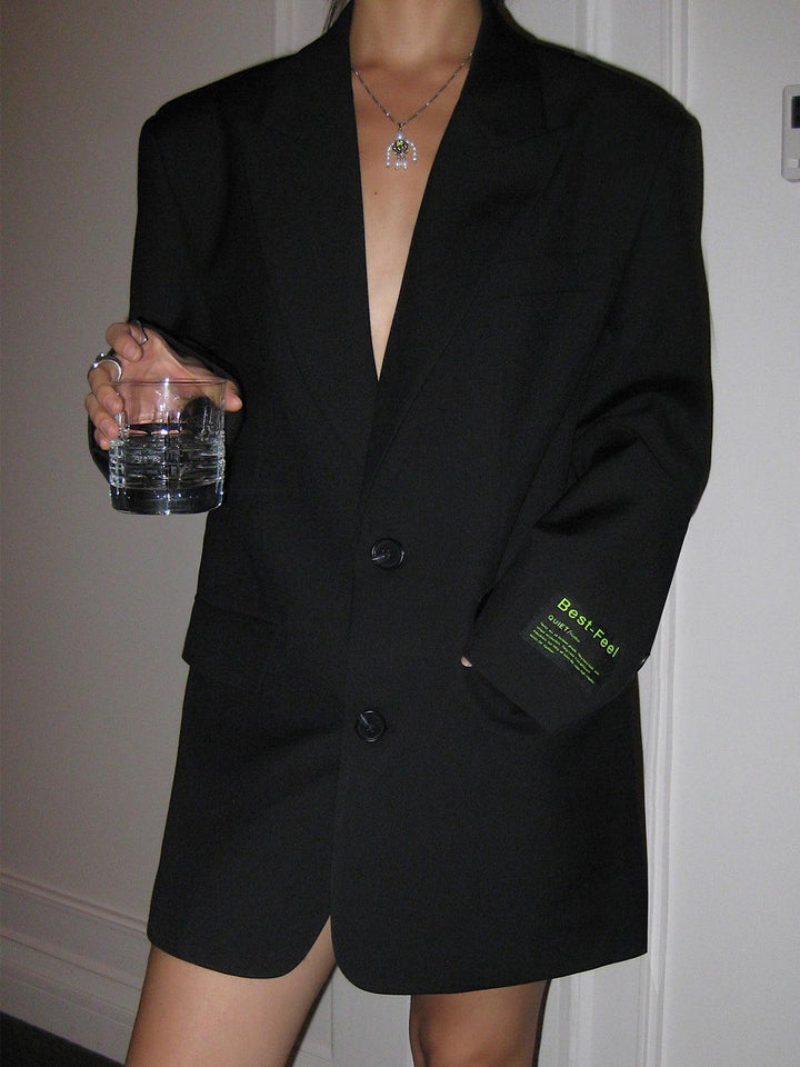 Blazer Feminino Clássico Oversized