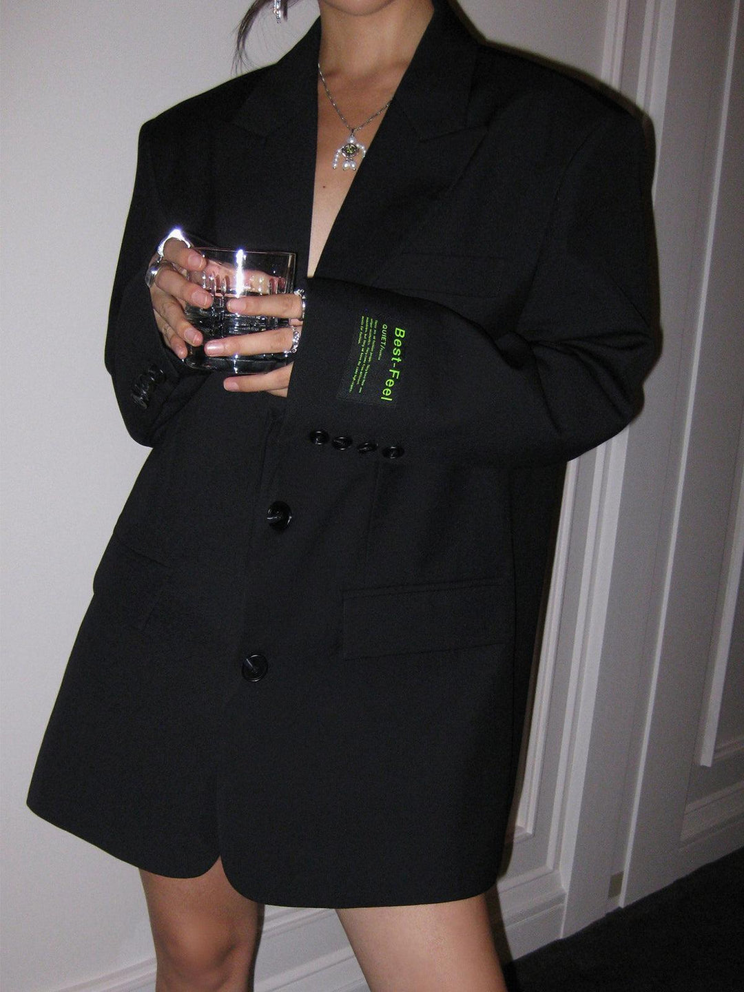Blazer Feminino Clássico Oversized