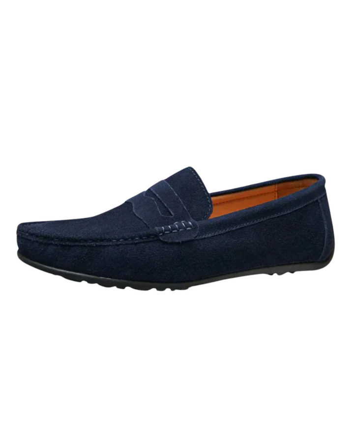 Lorenzo Suede Moccasins