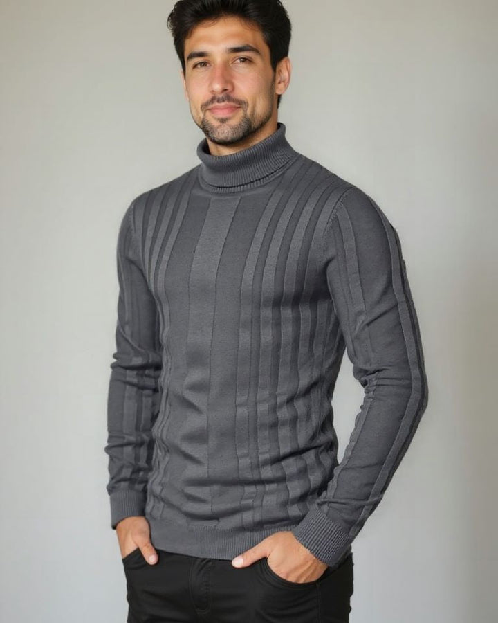 Lucas™ | Suéter de Gola Alta