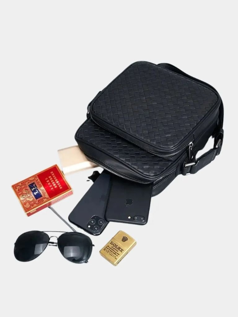 Lucio™ | Bolsa de Ombro Trançada Heritage