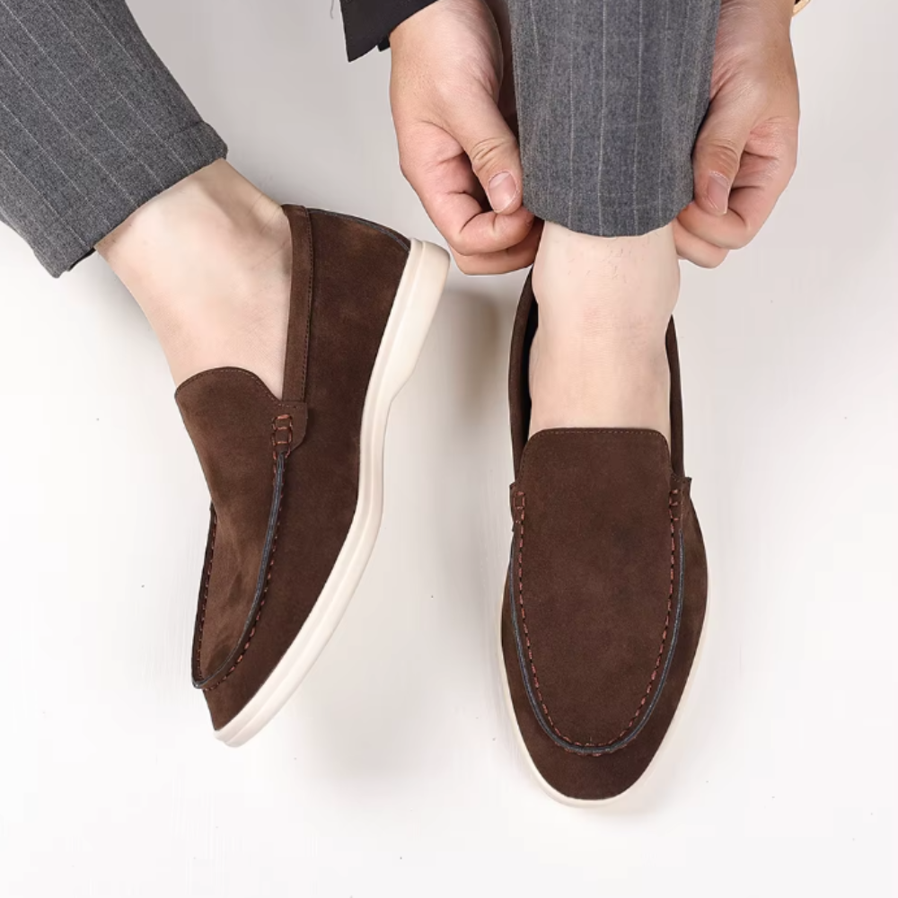 Luxurious Suede Moccasins
