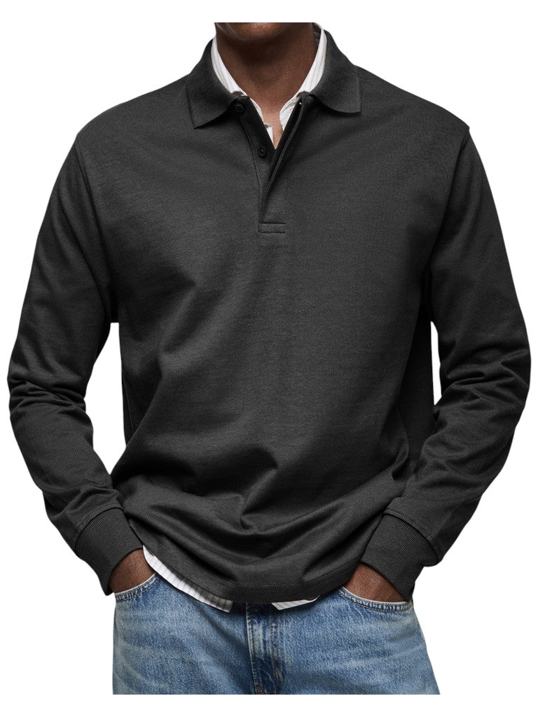 MOHR® | Camisa Polo Premium de Manga Longa