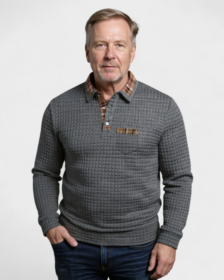 Mads™ | Camisa Polo Listrada