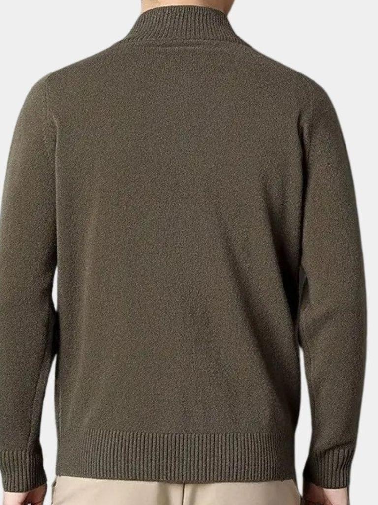 Magnus™ | Pullover de Cashmere com Zíper
