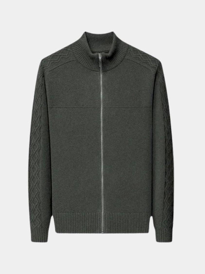 Magnus™ | Pullover de Cashmere com Zíper