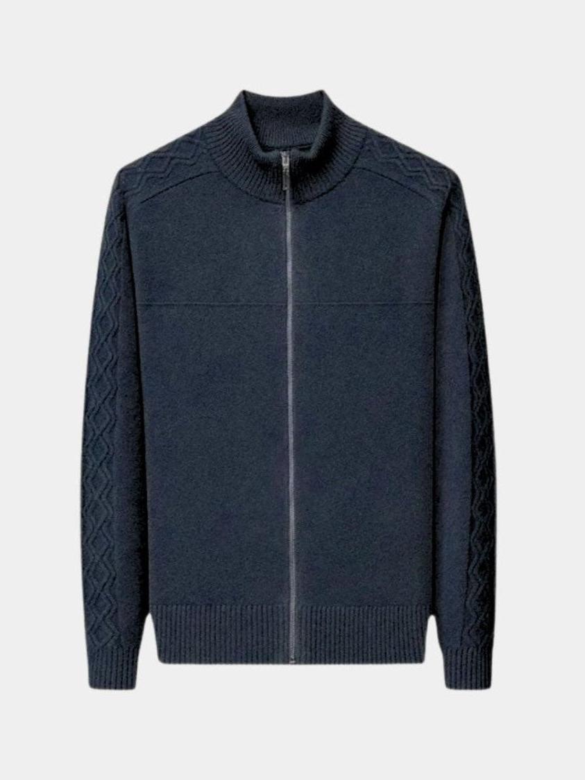 Magnus™ | Pullover de Cashmere com Zíper