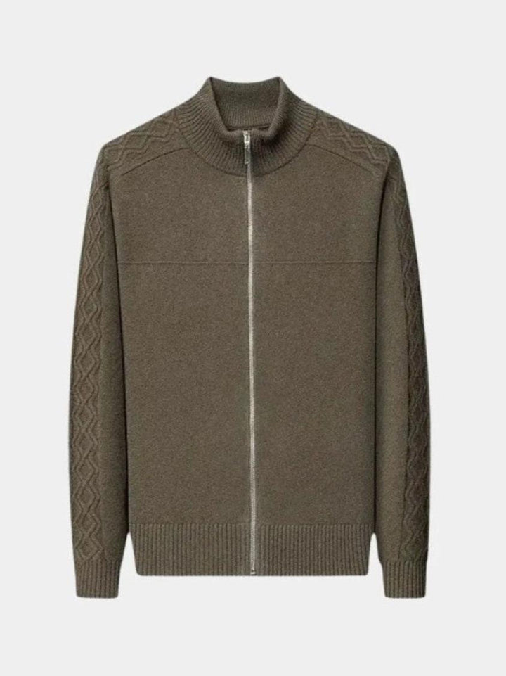 Magnus™ | Pullover de Cashmere com Zíper