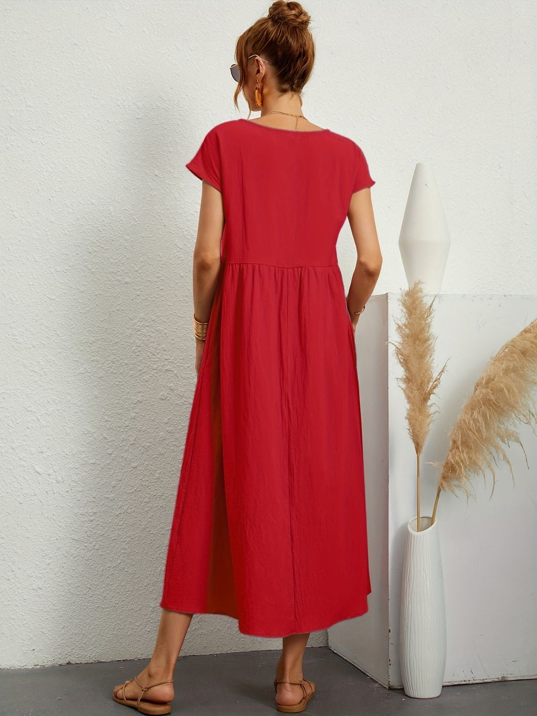 Sanna | Robe de Printemps Élégante
