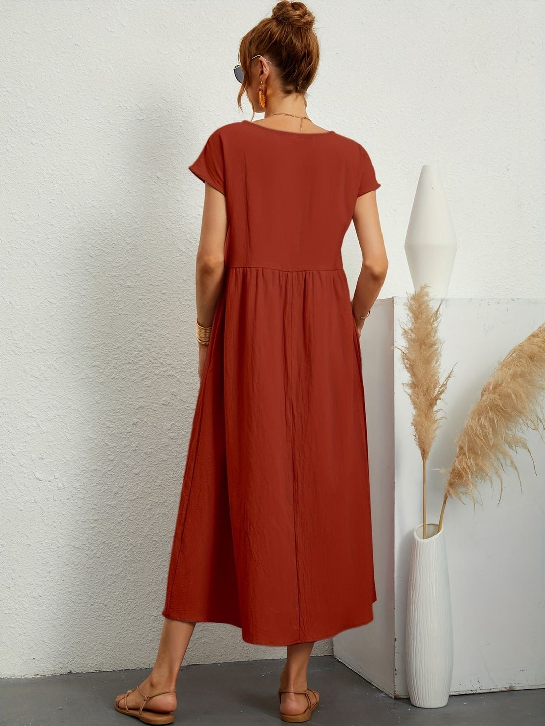 Sanna | Robe de Printemps Élégante