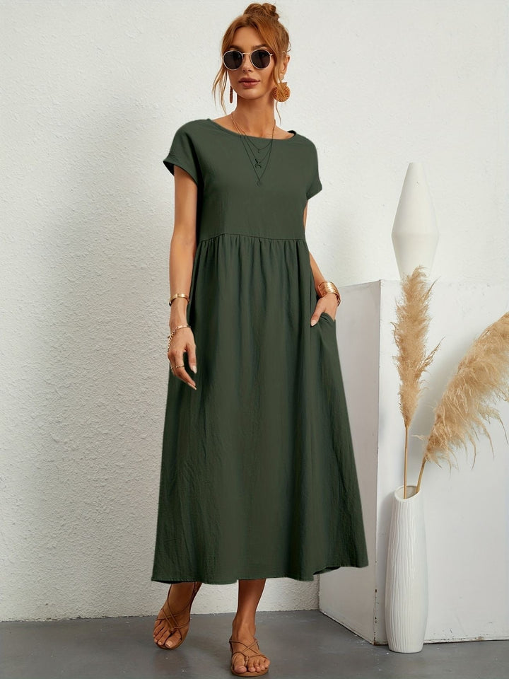 Sanna | Robe de Printemps Élégante