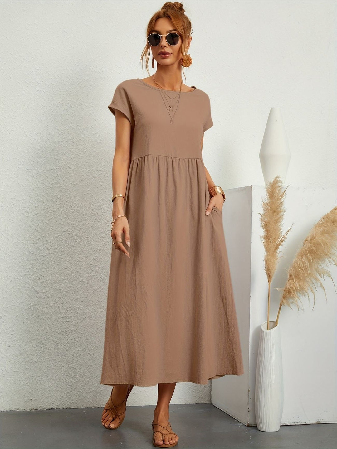 Sanna | Robe de Printemps Élégante