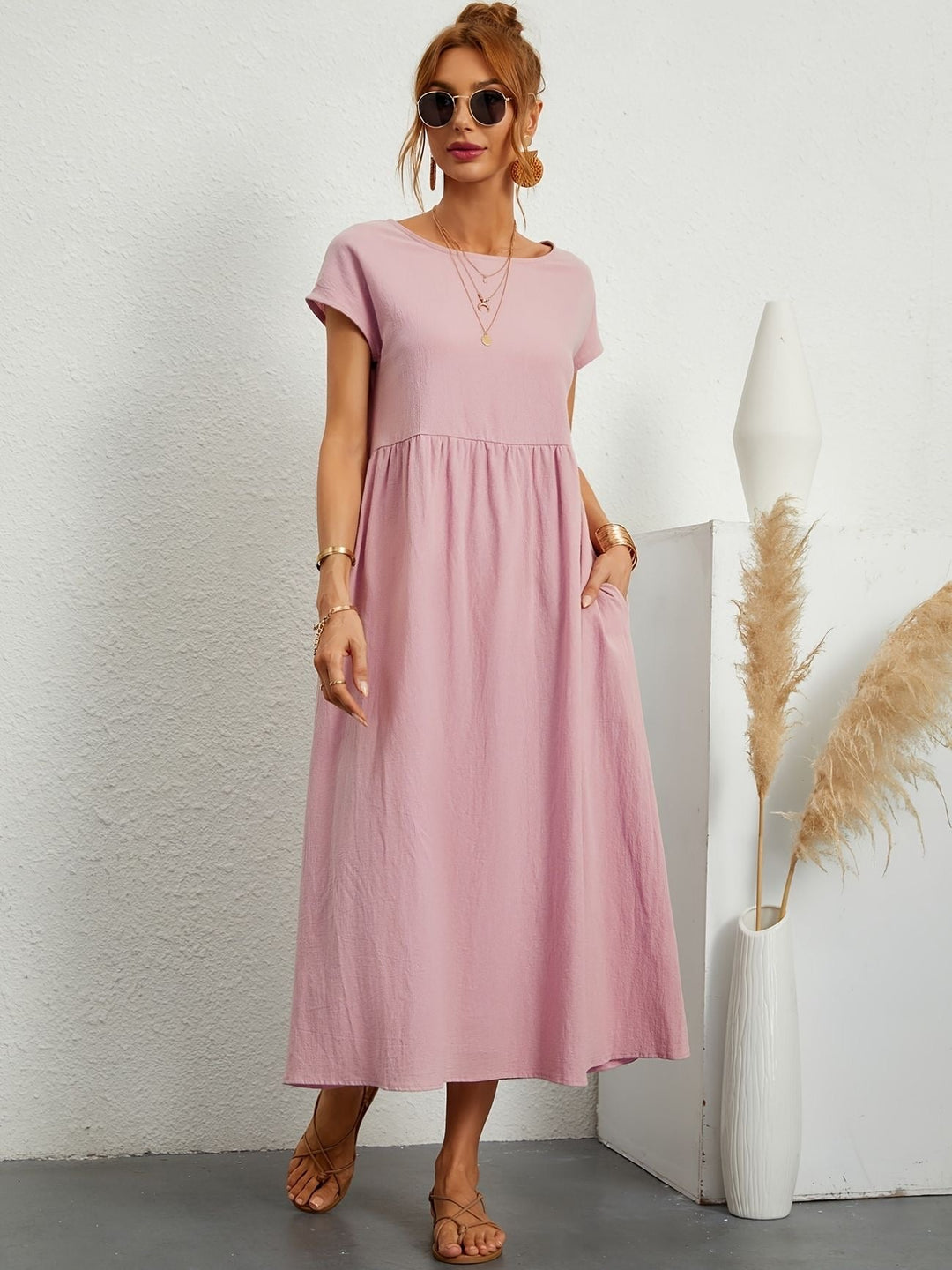 Sanna | Robe de Printemps Élégante