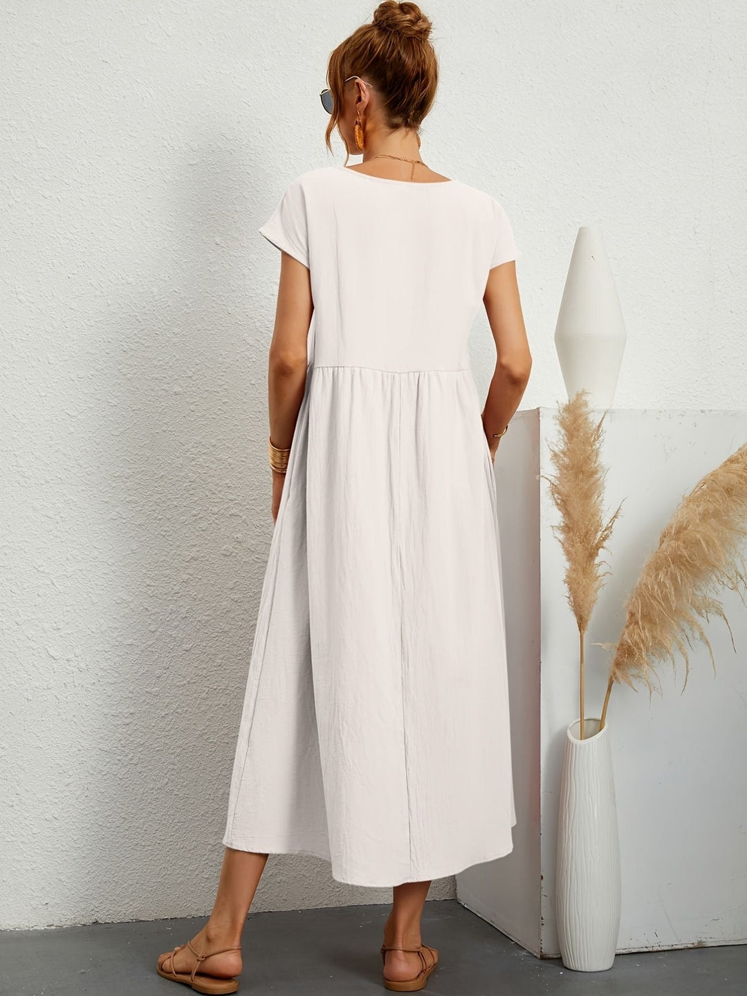 Sanna | Robe de Printemps Élégante