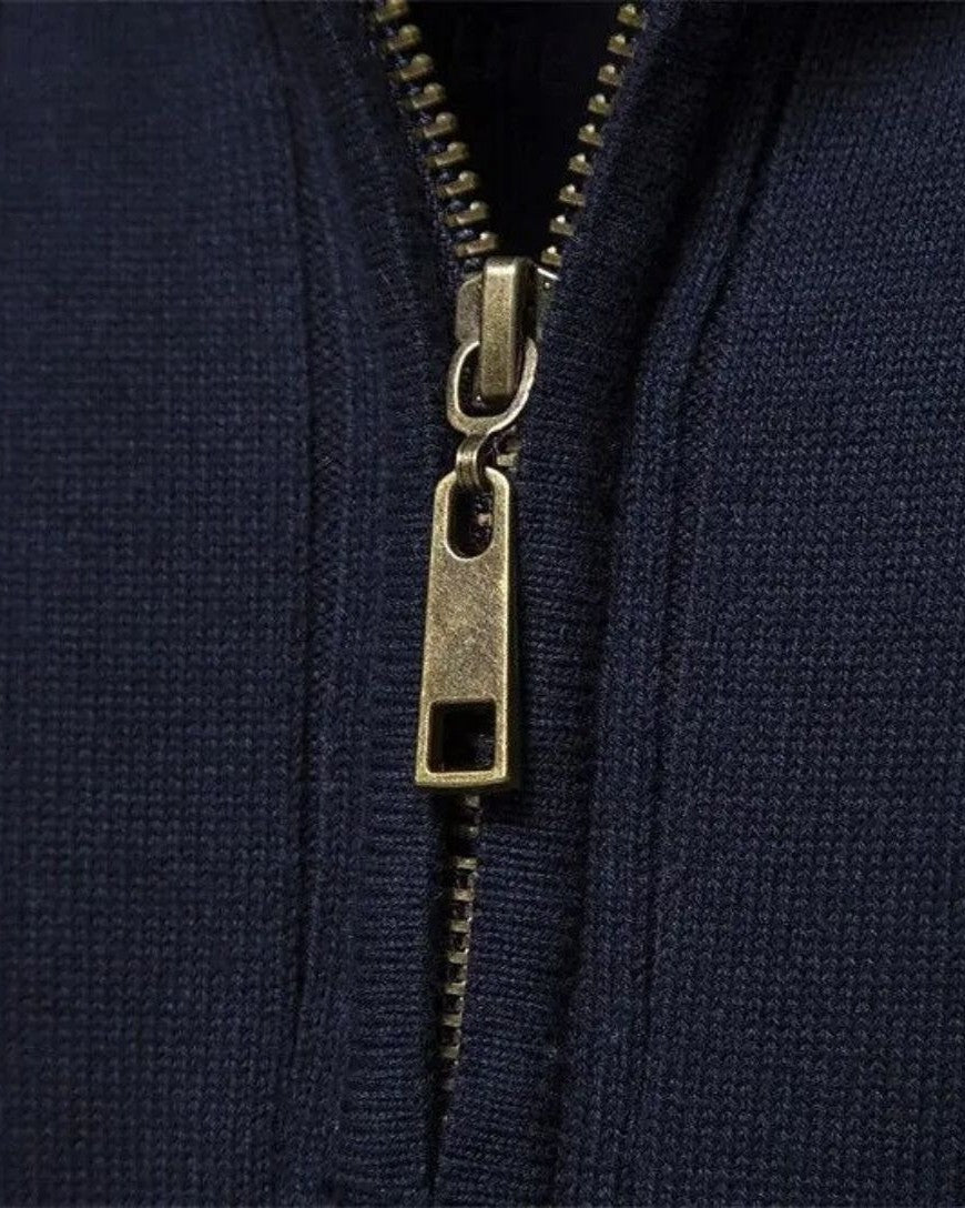 Mikkel™ | Meia Zip Sweatshirt em Algodão